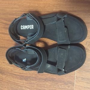 Camper Black Sandals